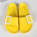 OEM Yellow Soft Custom Logo Slide Sandal Slipper Men Plain Colors EVA Slide Sandal Shoes